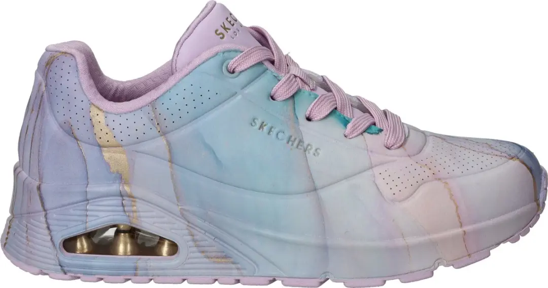 Skechers Uno Marble Marvel Dames Sneakers