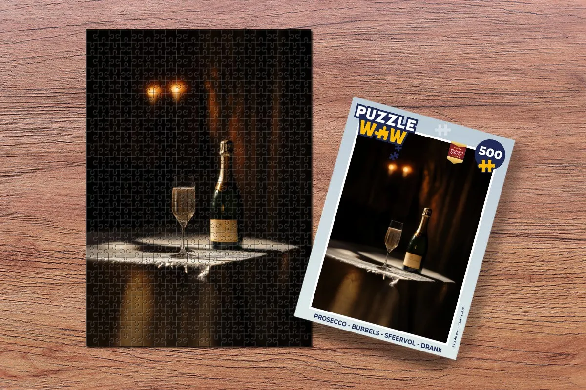 PuzzleWow Prosecco Legpuzzel 500 Stuks - Prosecco