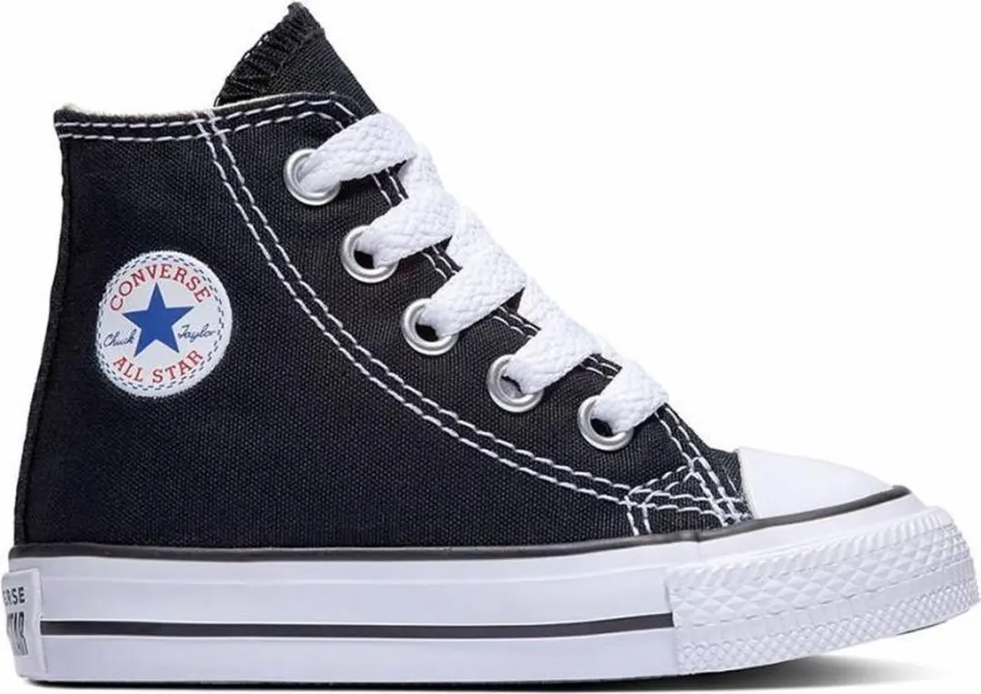 Converse All Stars Hoog Kids 7J231C Zwart-18