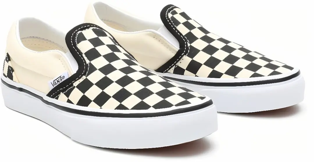 Vans Youth Unisex Kids Lifestyle Classic FTW Sneaker Uy Classic Slip-On s (Check