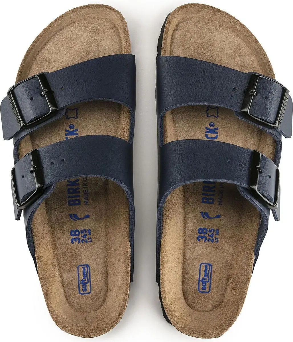 Birkenstock Arizona Pantoffels Blauw