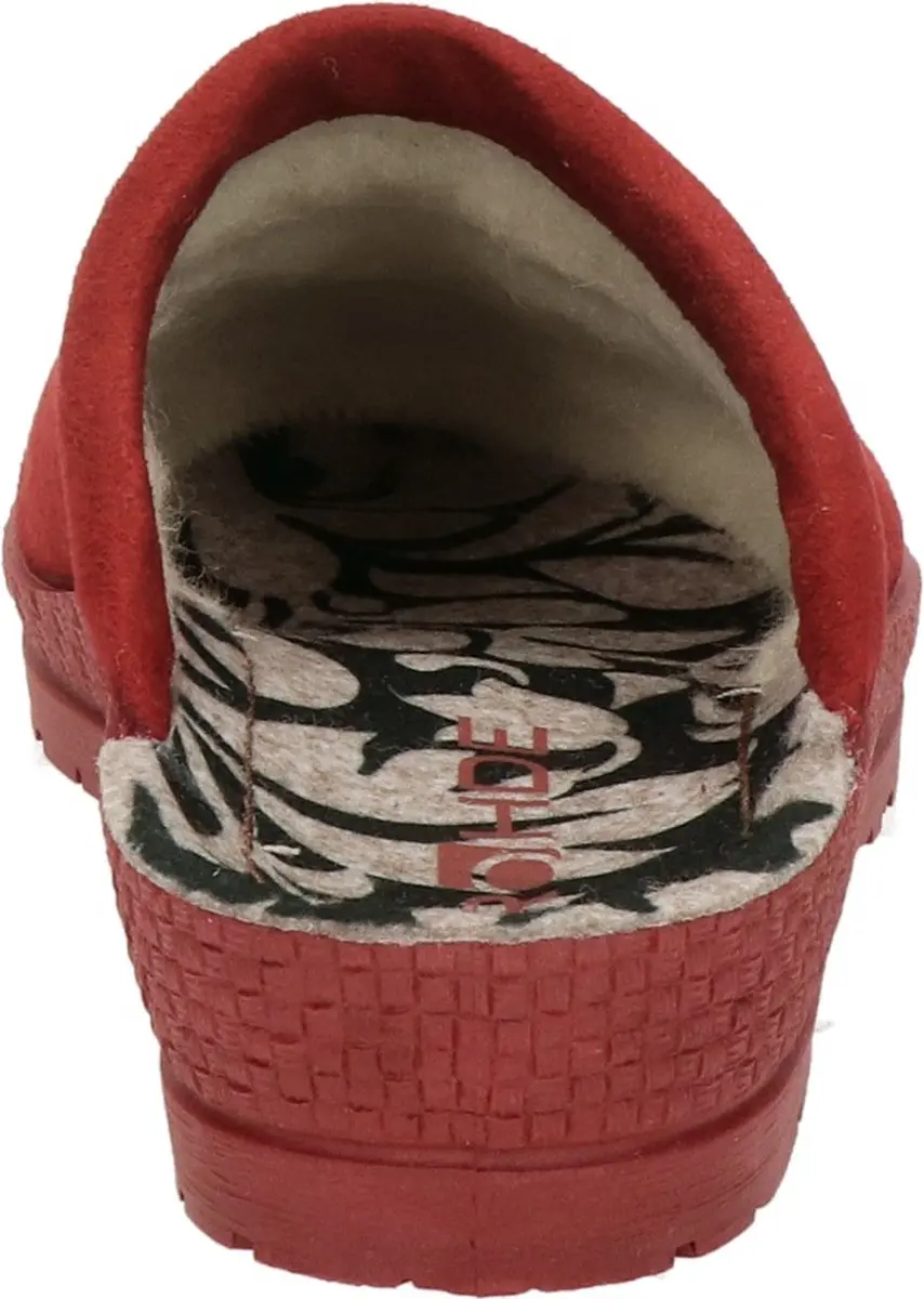 Rohde Pantoffels 36 - Rood
