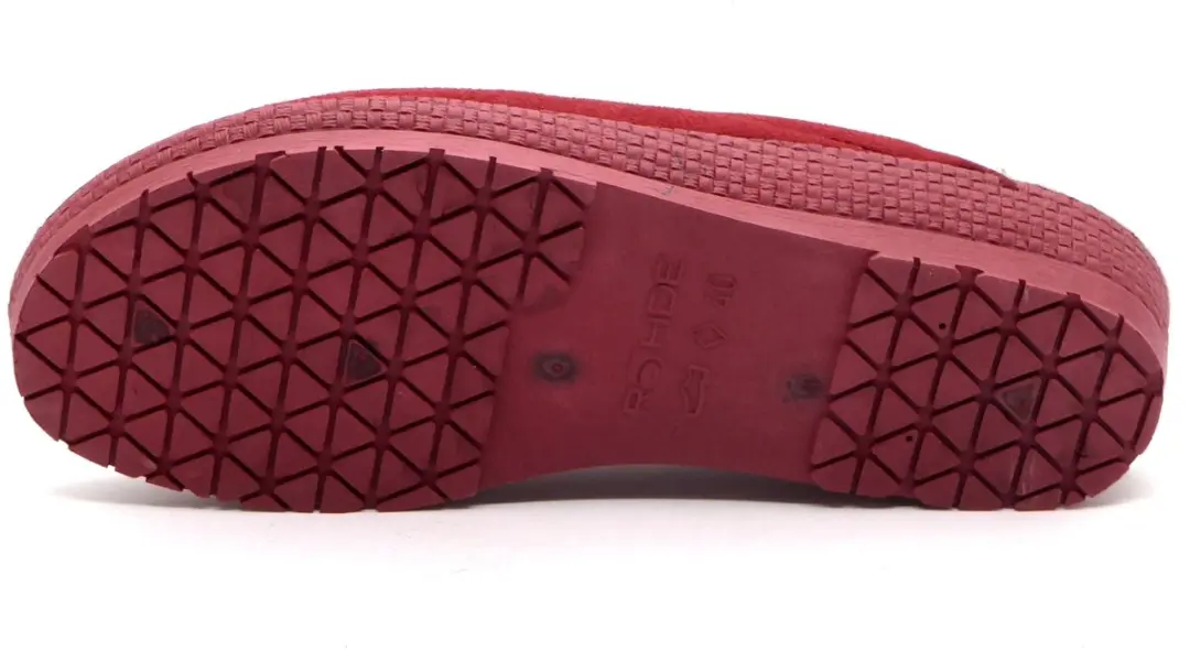 Rohde Pantoffels 36 - Rood