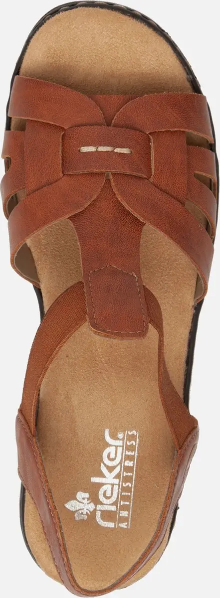 Rieker Sandalen 211269 - Maat 37 - Bruin - afbeelding 6 van 6