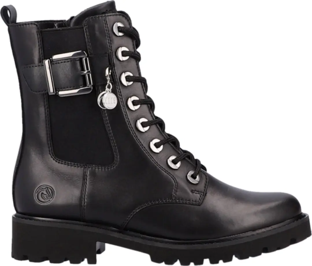 Remonte D8668 00 Dames Laarzen - Zwart - Maat 38