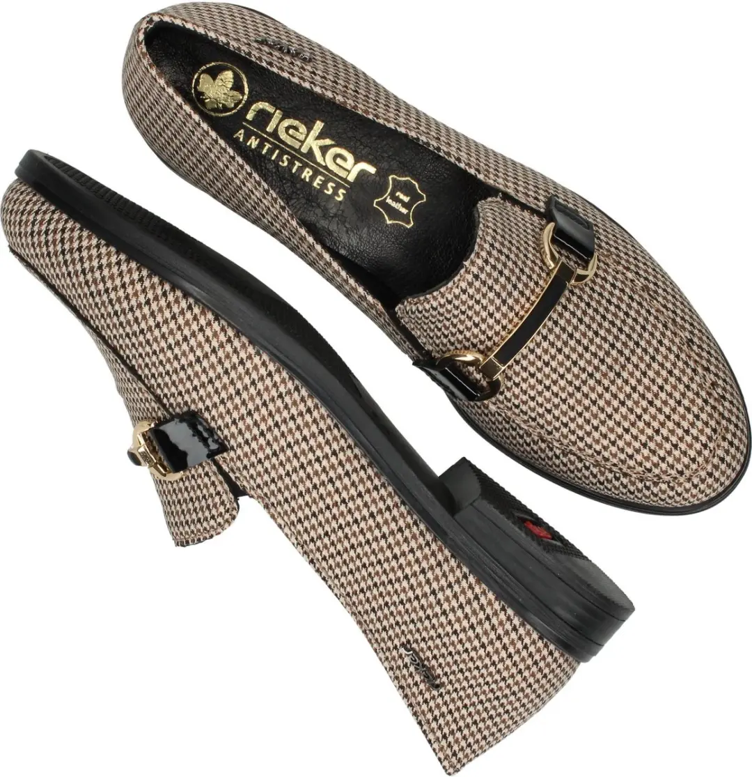 Rieker Loafers - Dames - Beige - Maat:42 - afbeelding 4 van 5