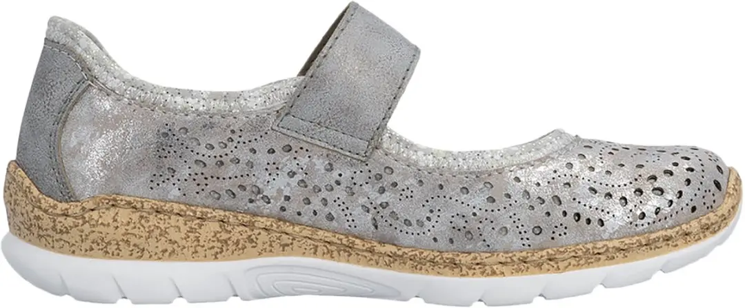 Ballerinaschoenen met klittenband