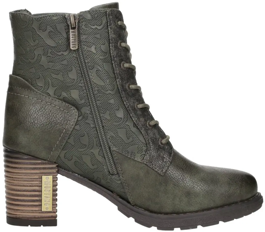 Mustang Veterschoenen Hak Veterschoenen Hak