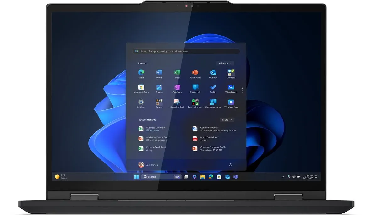Lenovo ThinkPad T14s 2-in-1 Gen 1 Core Ultra 7 255U - 32GB 1TB SSD - Zwart