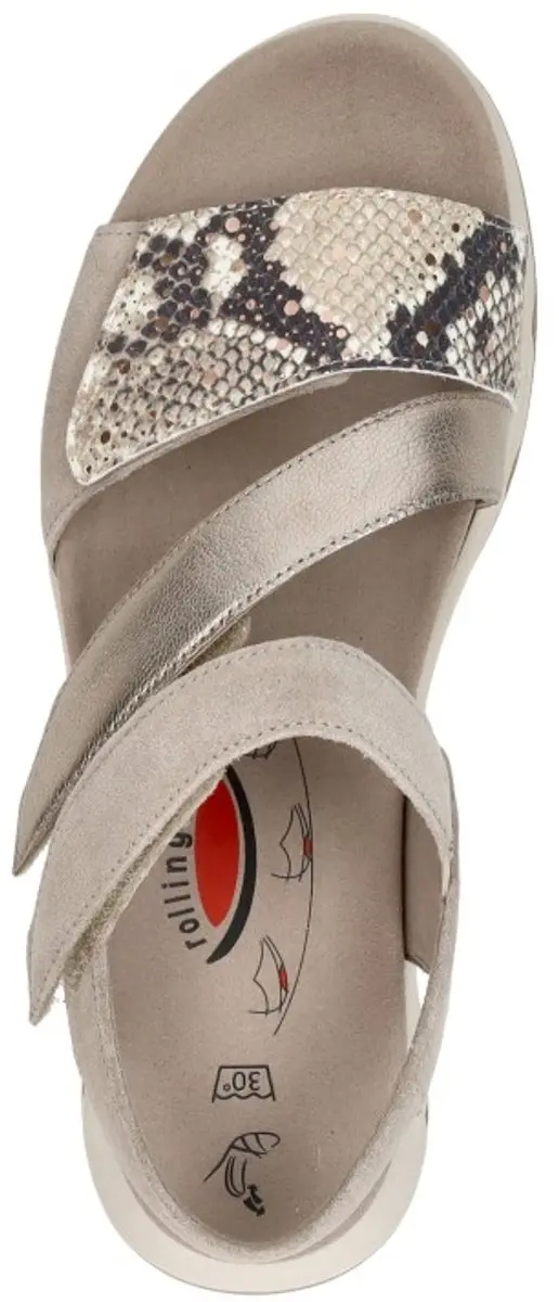 Gabor Rollingsoft Sandalen 38.5 - Beige - afbeelding 4 van 6
