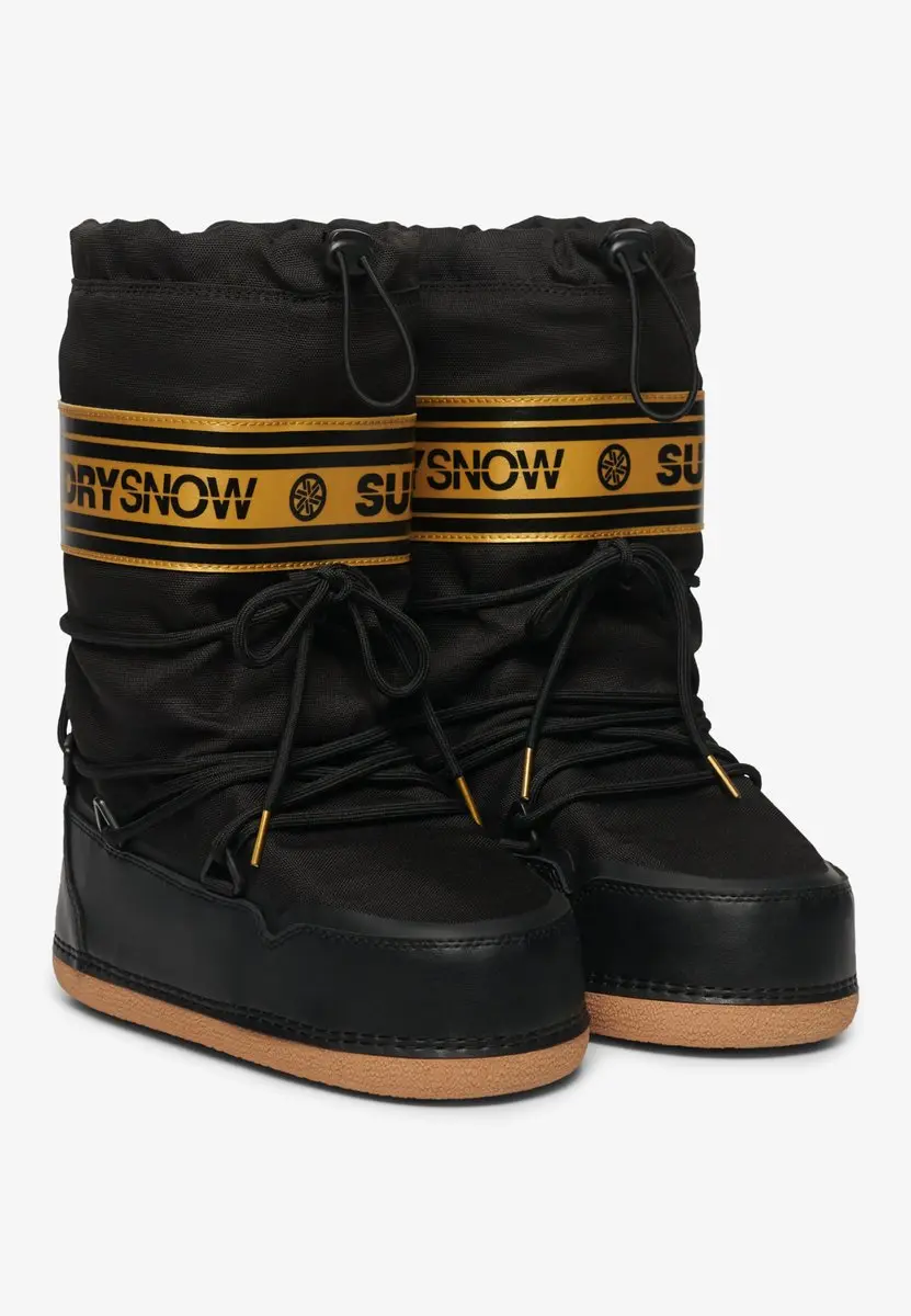 Superdry Wf210081a Sneeuwlaarzen Zwart EU 36-37 Vrouw