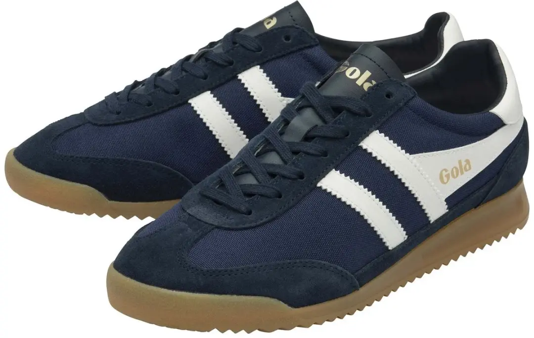 Gola Tornado CMB623 Nylonschoenen - Marineblauw/Oranje
