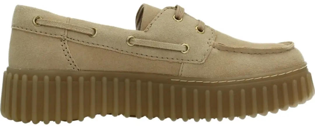 Clarks Torhill Bootschoenen - Beige Suede 37 - afbeelding 5 van 6