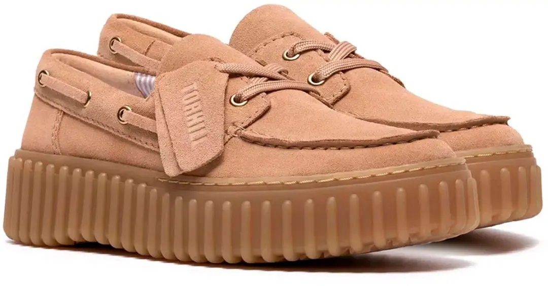 Clarks Torhill Bootschoenen - Beige Suede 37 - afbeelding 4 van 6