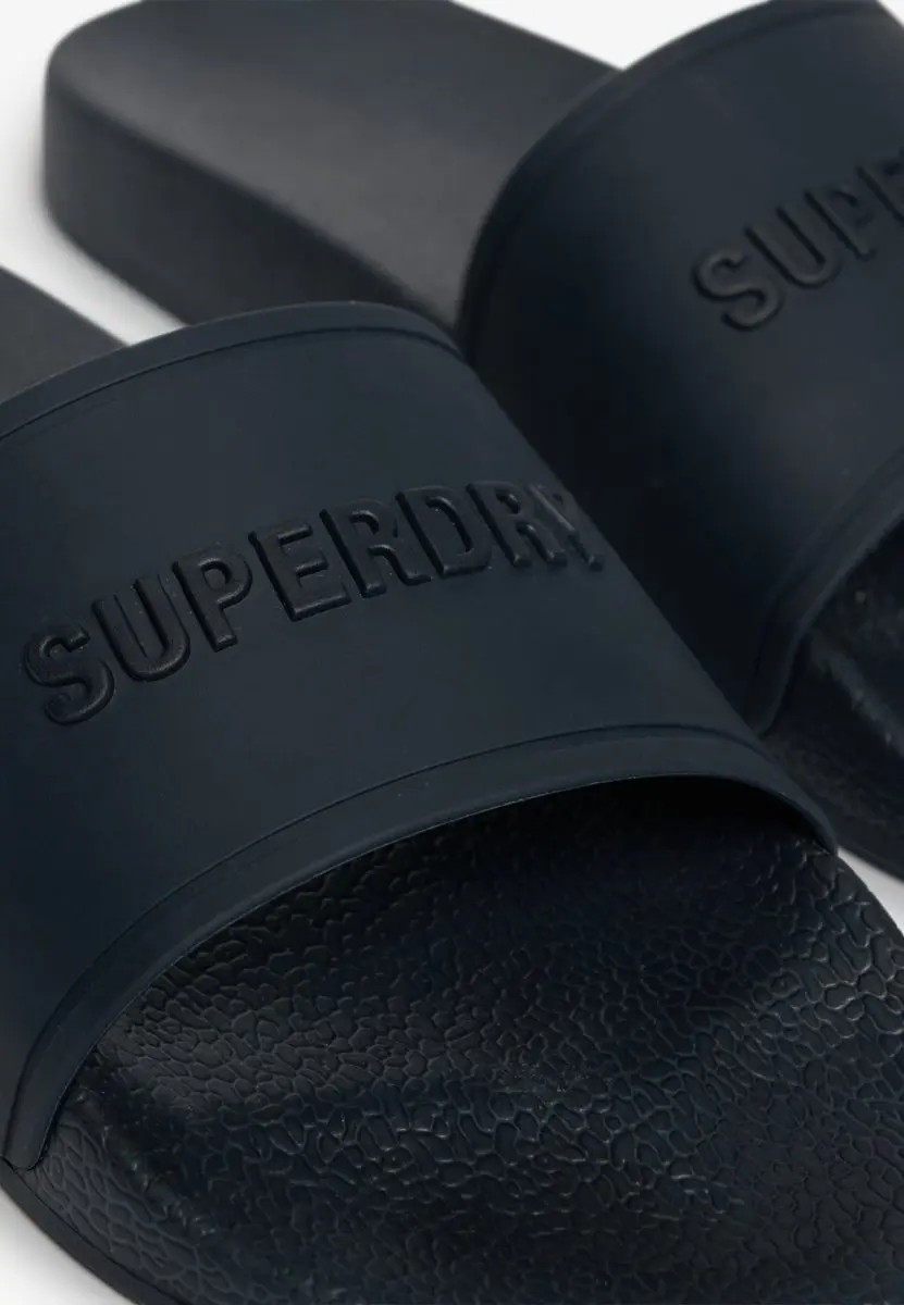 Superdry Premium Graphic Badslippers Heren MF310292A - Slides - Eclipse Navy - afbeelding 2 van 6