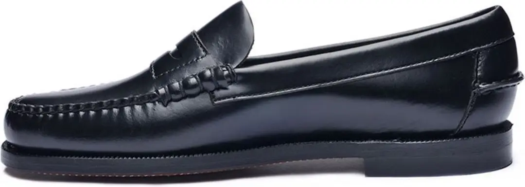 Sebago Klassieke Leren Mocassins Dan - Zwart - afbeelding 4 van 6