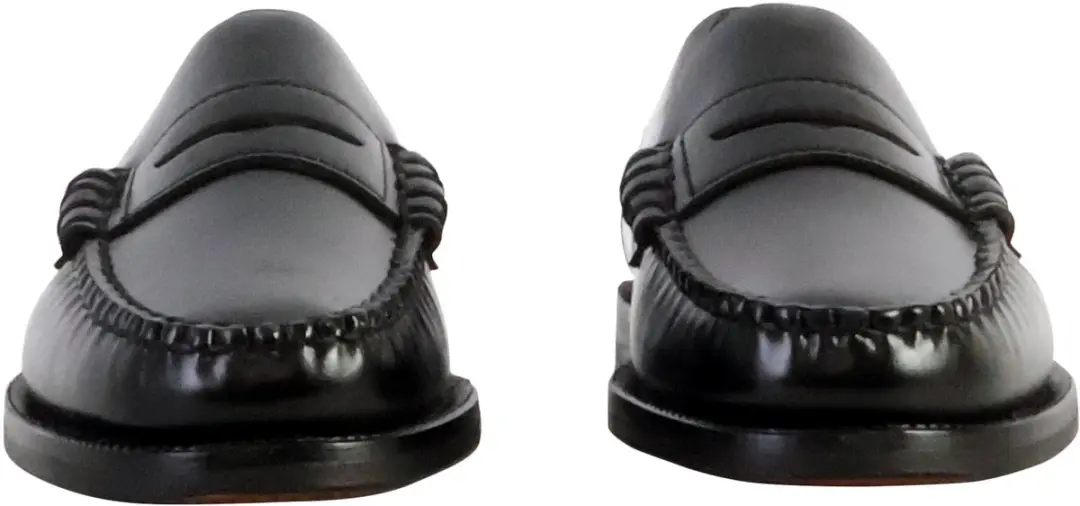 Sebago Klassieke Leren Mocassins Dan - Zwart - afbeelding 5 van 6
