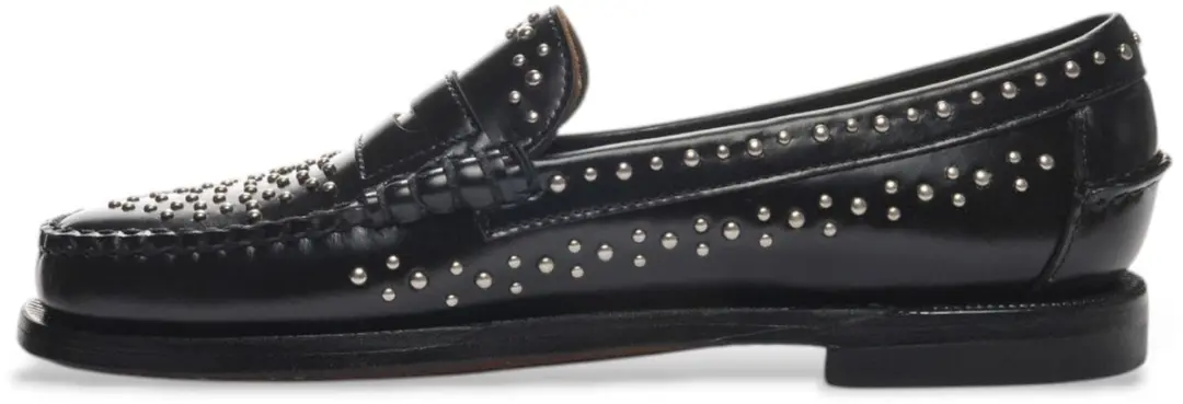Sebago Dan Studs Leren Loafers - Zwart - afbeelding 2 van 6