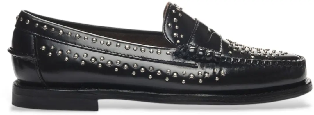 Sebago Dan Studs Leren Loafers - Zwart - afbeelding 6 van 6