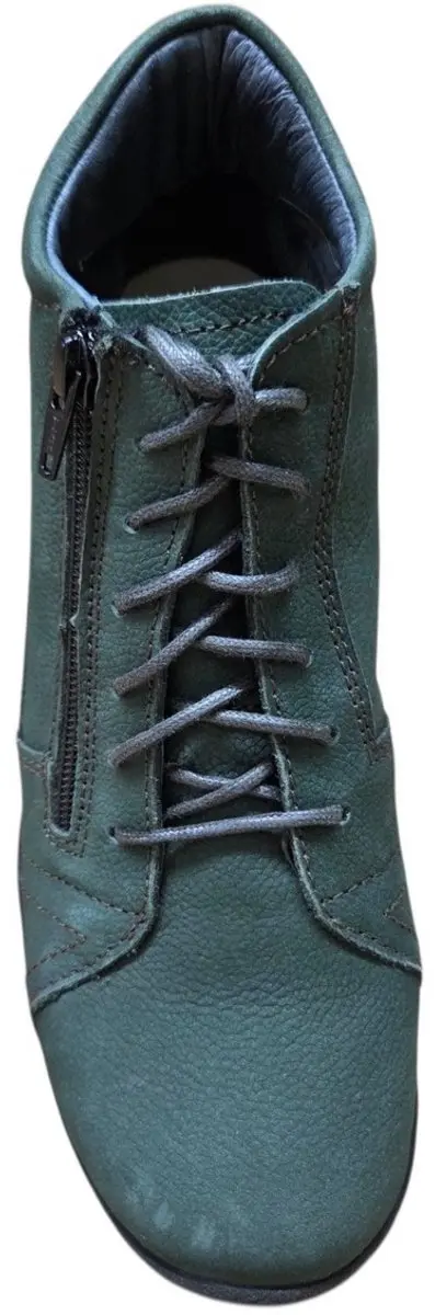 Wolky Why Veterschoenen Groen Nubuck Dames - 40