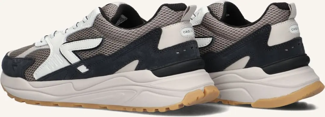 Hub Grid-m Sneakers Heren - Taupe - Maat 41