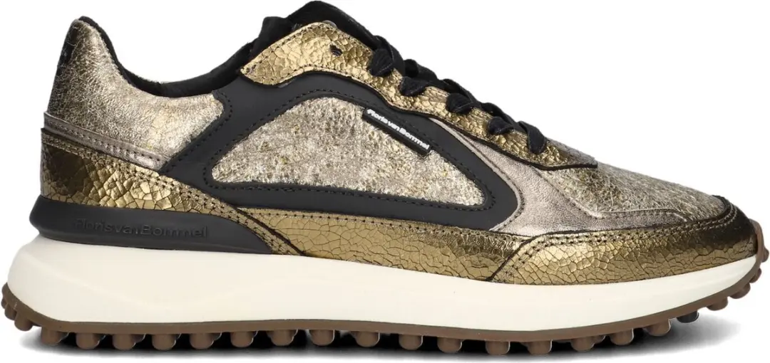Floris Van Bommel Dames Sneakers Noppi 35.11 Goud