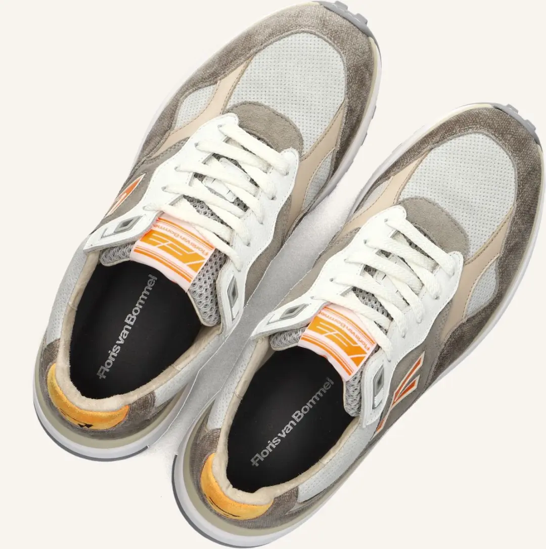 Floris van Bommel De Gripper Sneakers SFM-10238 - Grijs