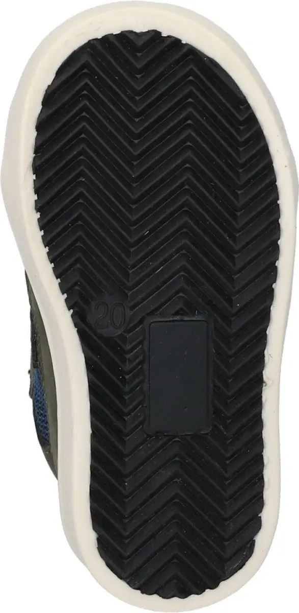 BunniesJR Patrick Pit Jongens Hoge Sneakers 21 - Blauw/Groen