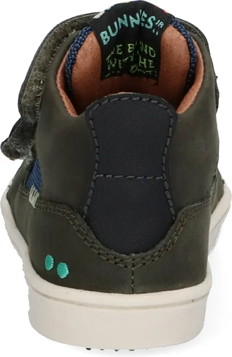 BunniesJR Patrick Pit Jongens Hoge Sneakers 21 - Blauw/Groen