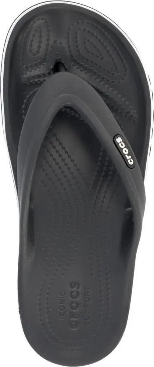 Crocs Zwarte teenslipper