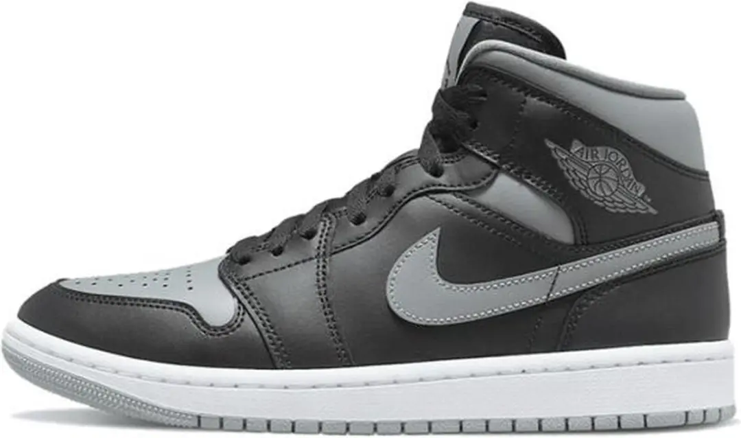 Nike Nike Air Jordan 1 Mid Shadow Black Grey Sneakers