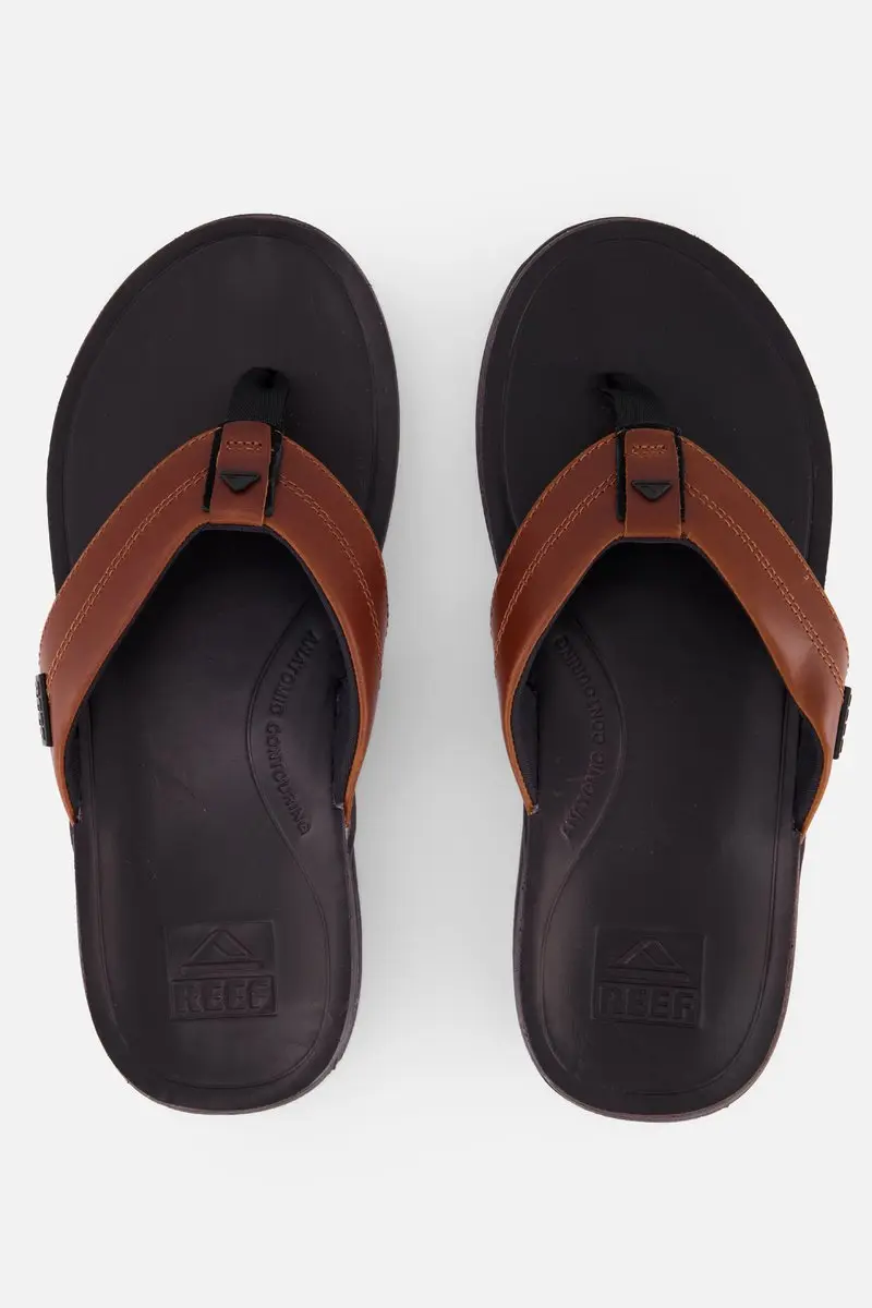Reef Leather Offshore Teenslipper - Bruin - Maat 45 - afbeelding 6 van 6
