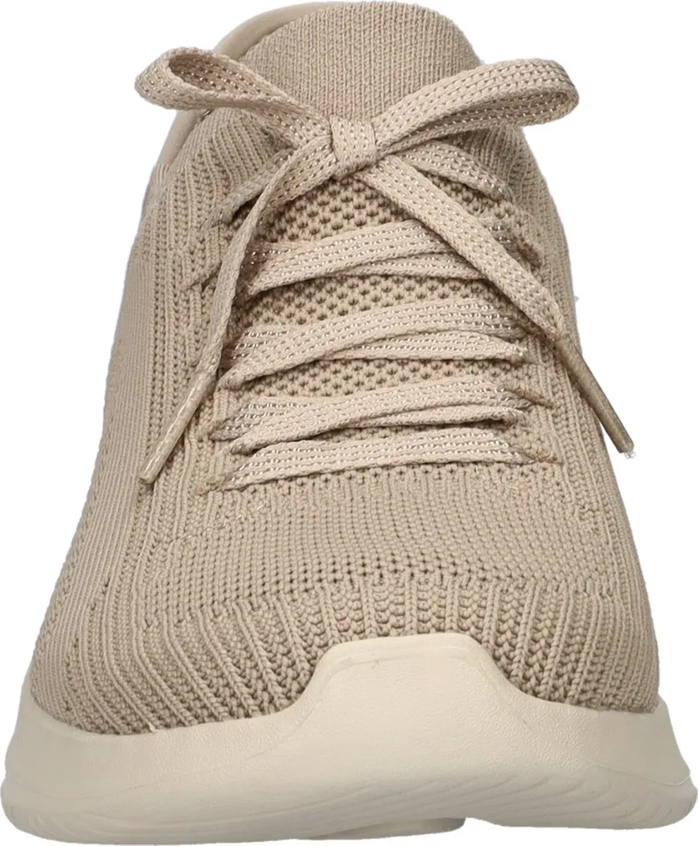 Skechers Ultra Flex 3.0 Hands Free Slip-Ins Dames Sneaker - Taupe