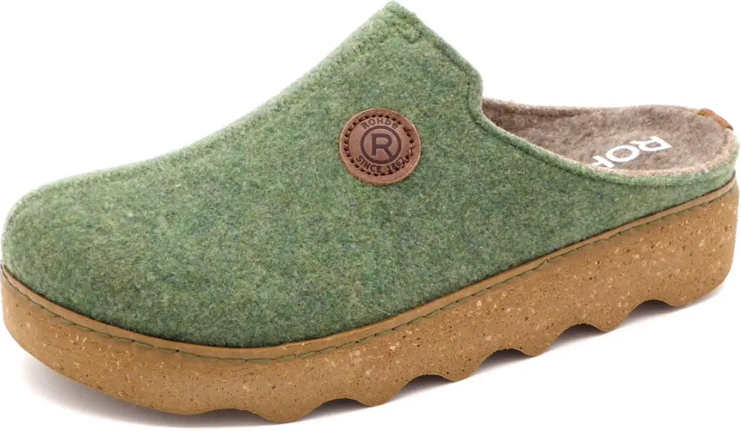 Rohde Dames Pantoffels 39 - Groen