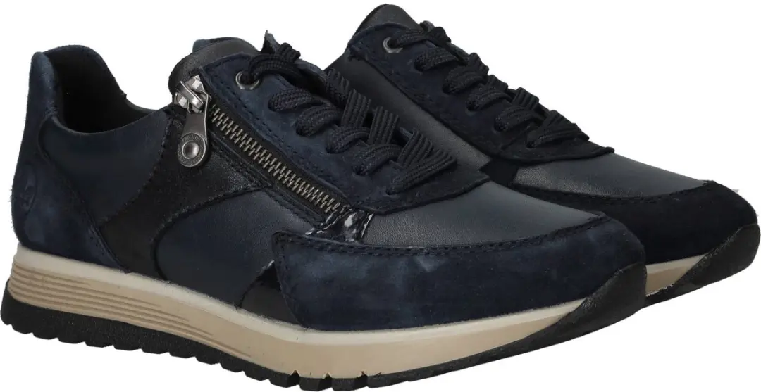 Rieker 49010 Dames Sneakers - Blauw
