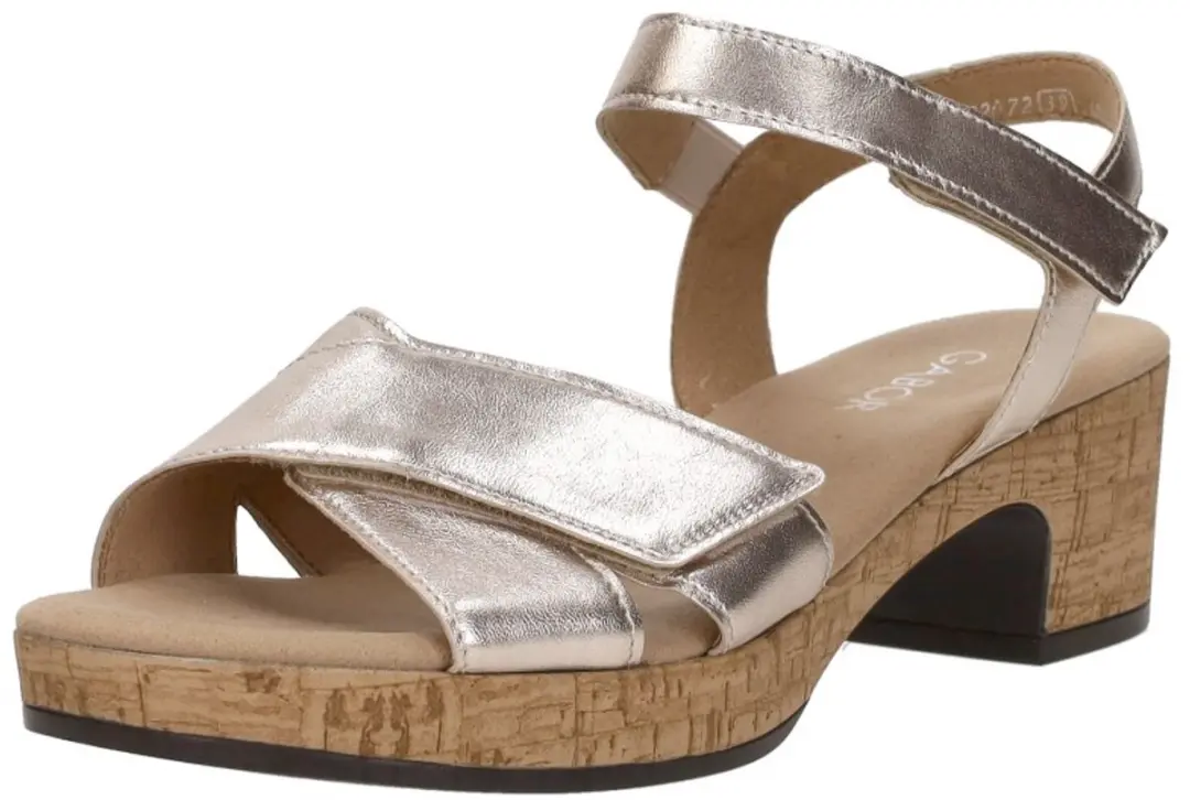 Gabor Dames Sandalen 38 - Goud - afbeelding 3 van 6
