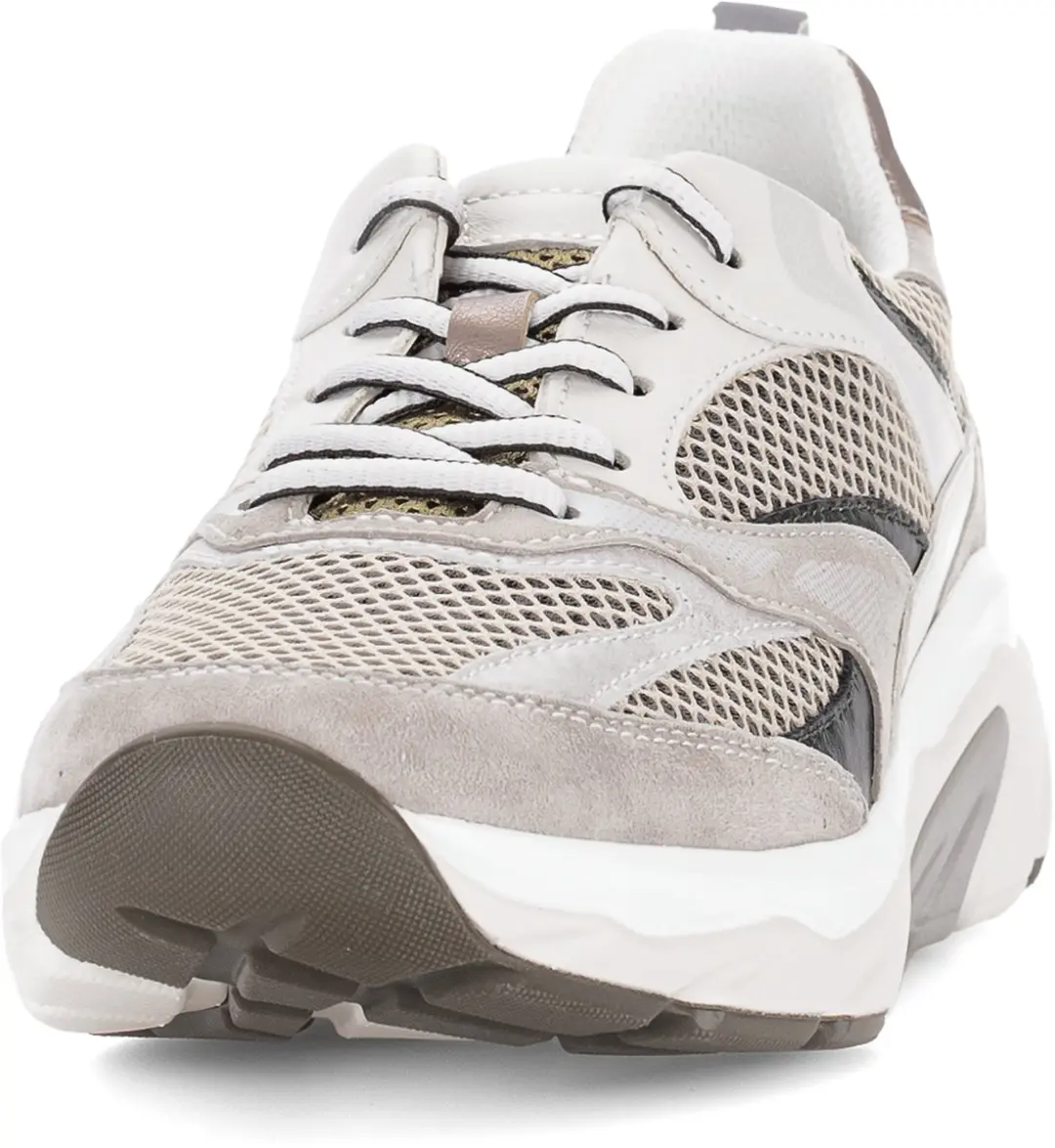 Gabor Rollingsoft Sneaker 86.936.34 - Beige Combi - Maat 38