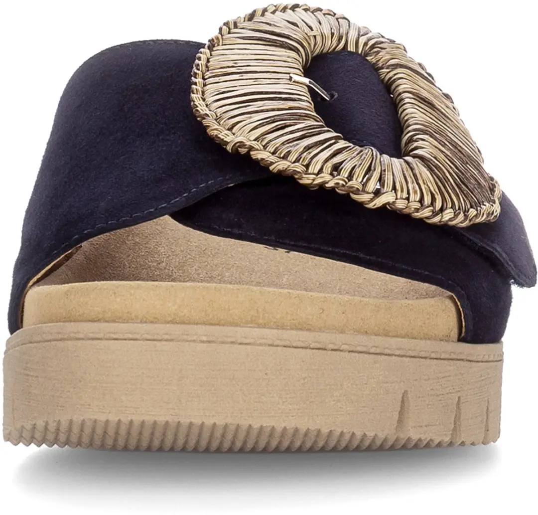 Gabor Dames Slipper Slides 38 - Donkerblauw
