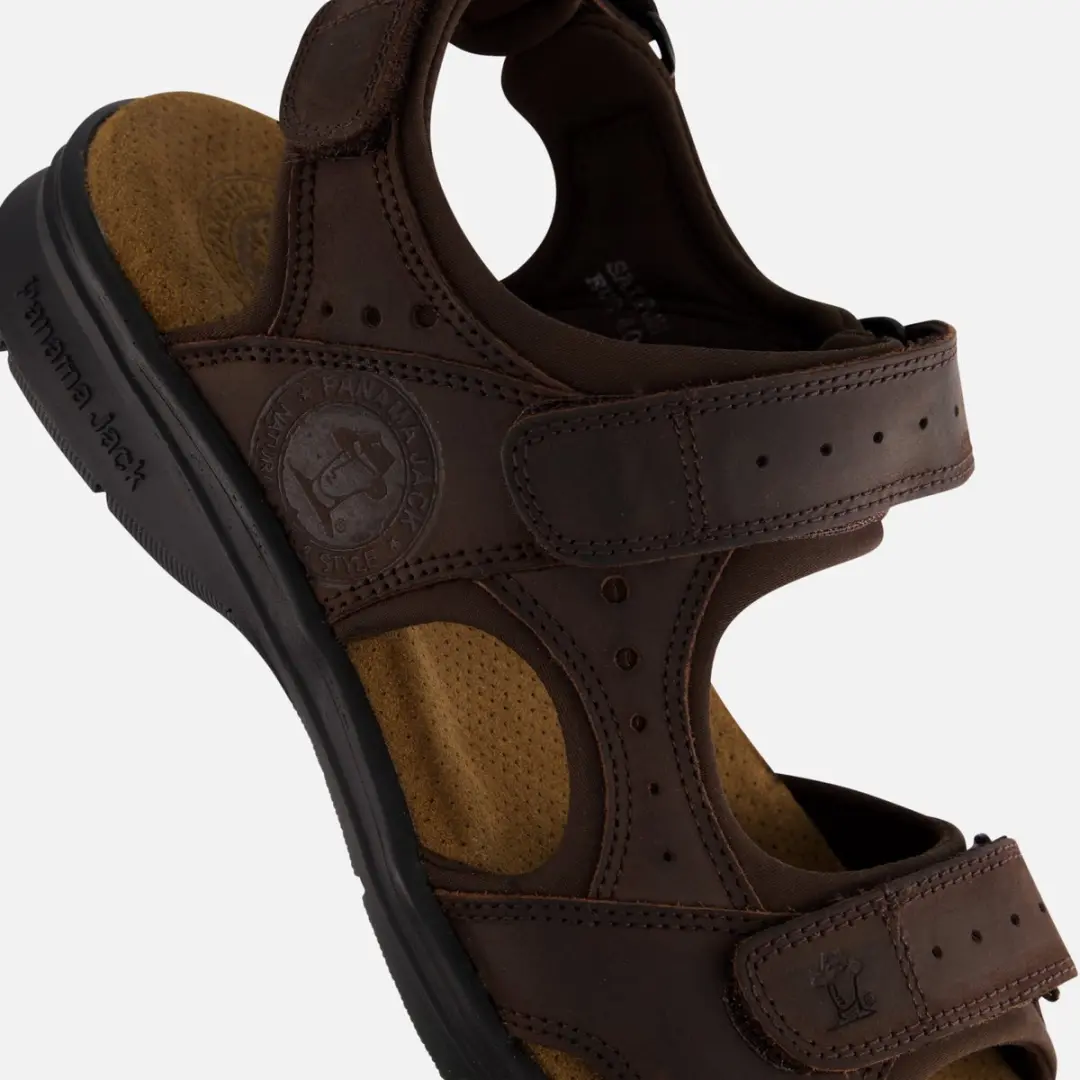 Panama Jack Salton Basics Heren Sandaal - Bruin - Maat 45