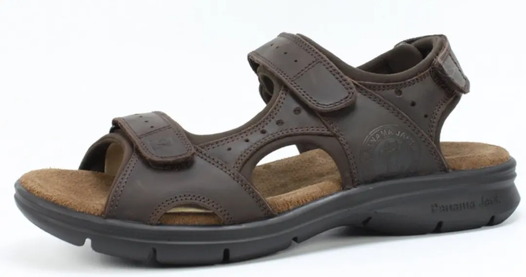 Panama Jack Salton Basics Heren Sandaal - Bruin - Maat 45