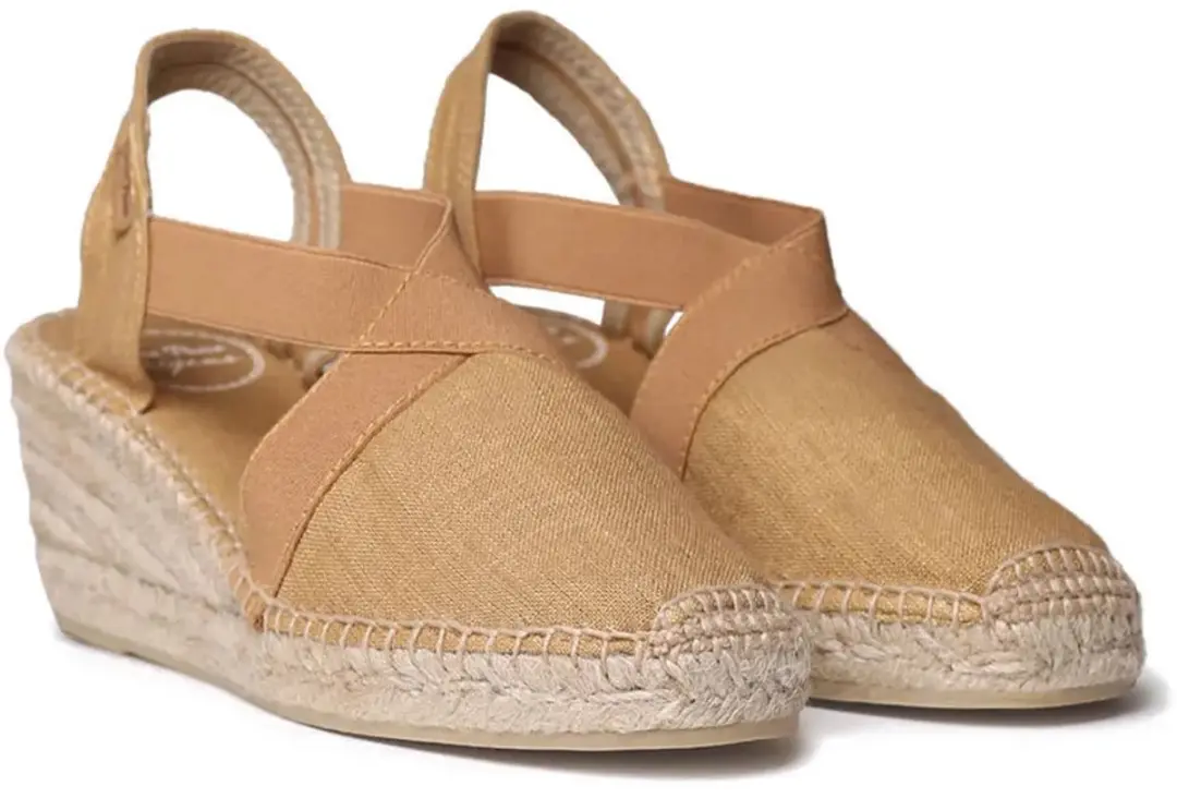 Toni Pons Ter Wedge Espadrilles Beige,Bruin EU 42 Vrouw