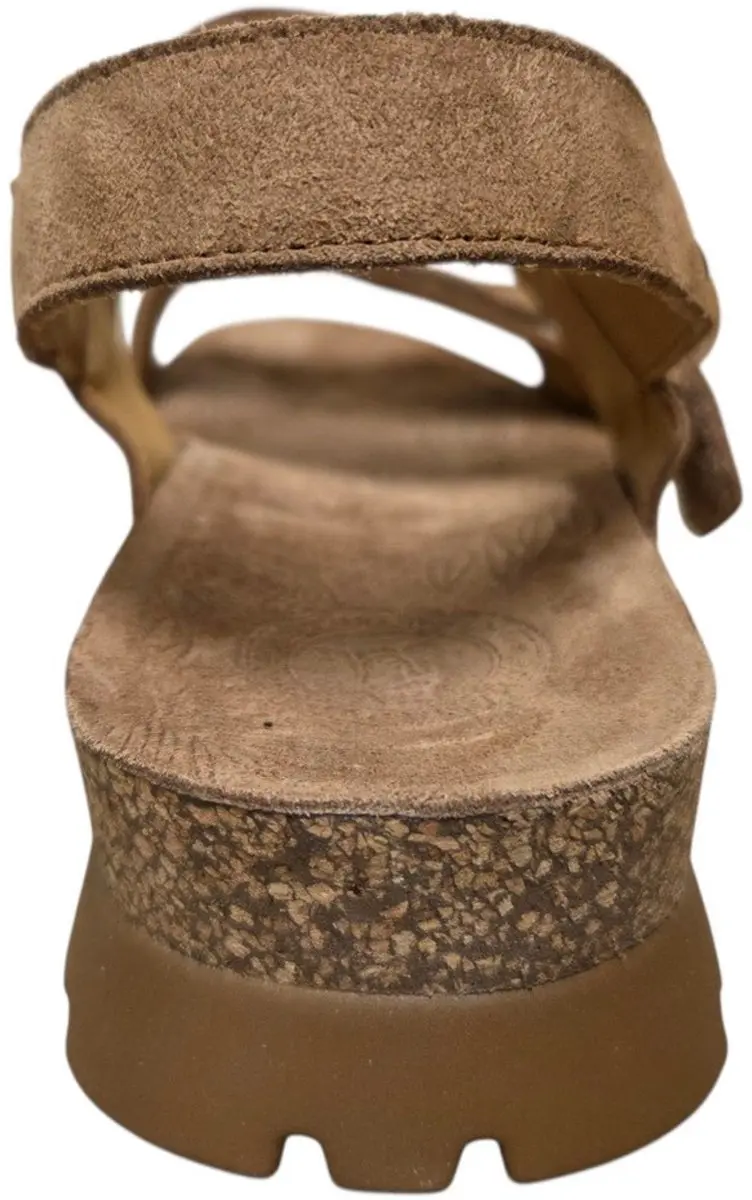 Panama Jack Sara B1 Cuero Sandalen - Beige Suede - 42