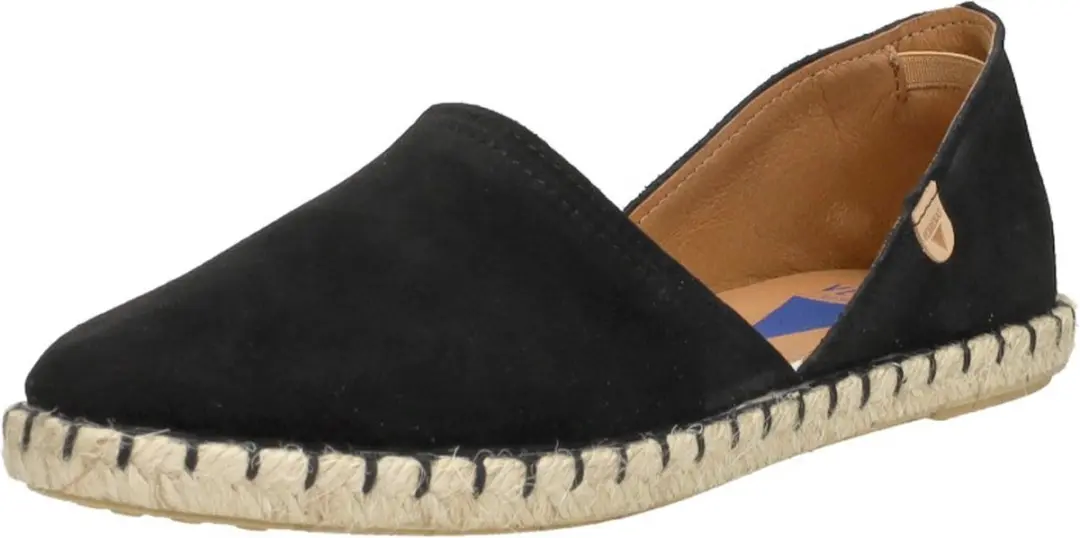Verbenas Carmen dames espadrilles. - Zwart - Maat 38