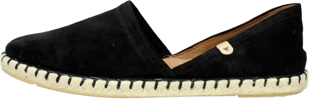 Verbenas Carmen dames espadrilles. - Zwart - Maat 38