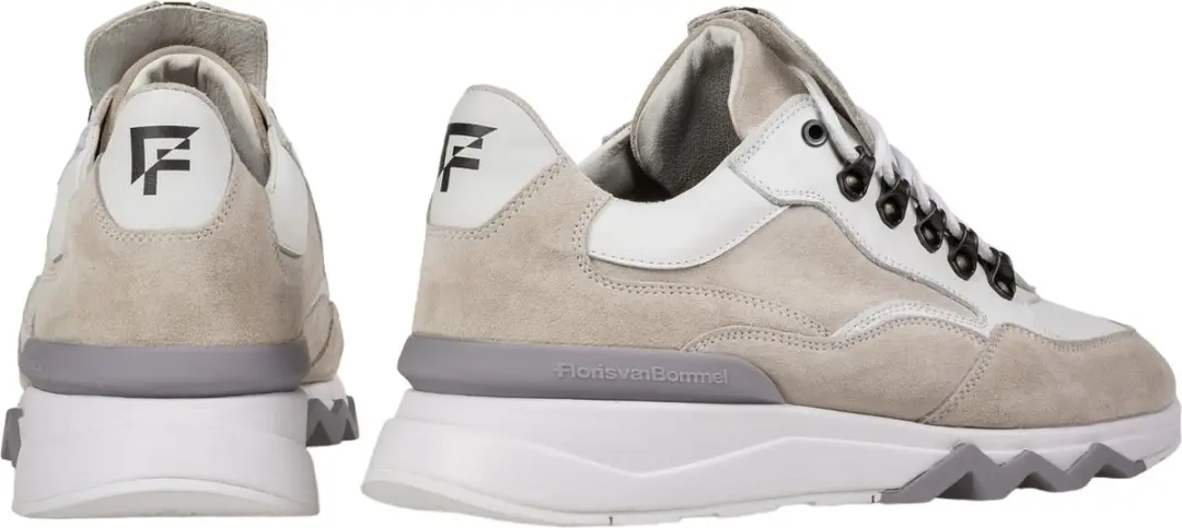 Floris van Bommel SFM-10135 Lage Sneakers Heren - Wit