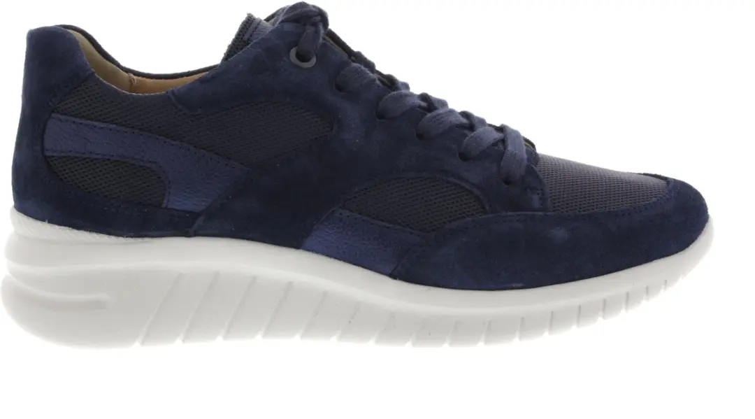 Dames Veterschoenen Hartjes Wave Shoe Dunkelblau Donkerblauw