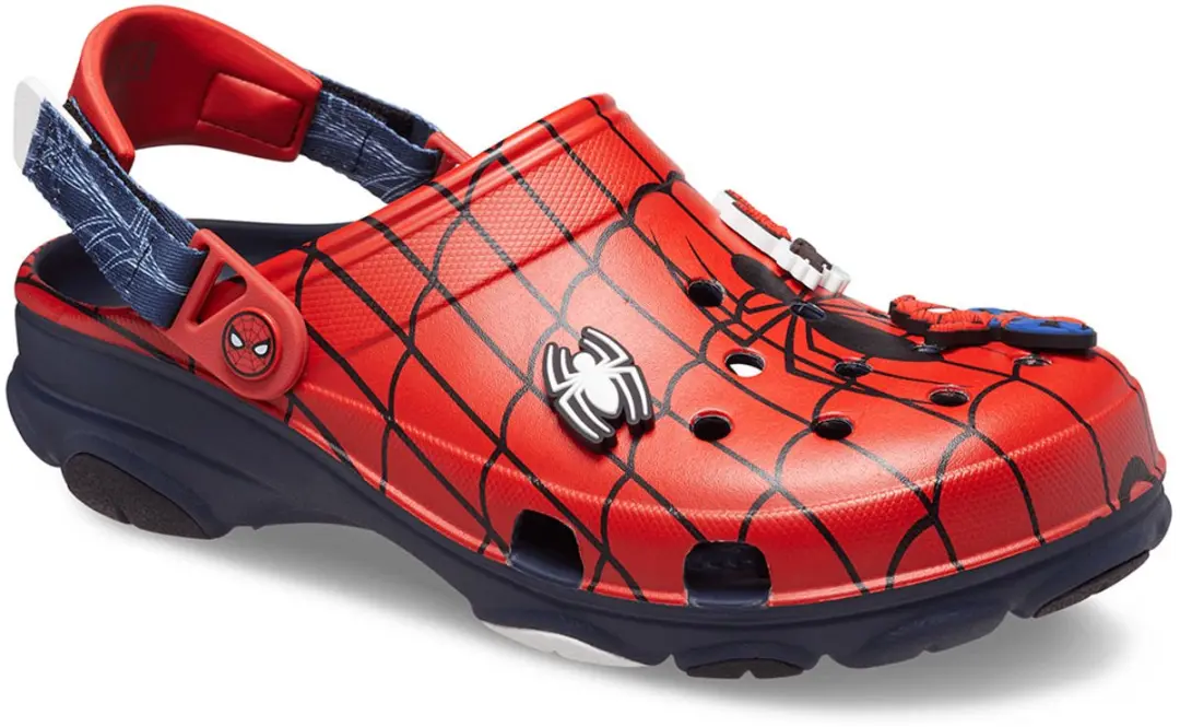 Crocs Team Spiderman All Terrain Klompen Rood EU 32-33 Jongens,Meisjes