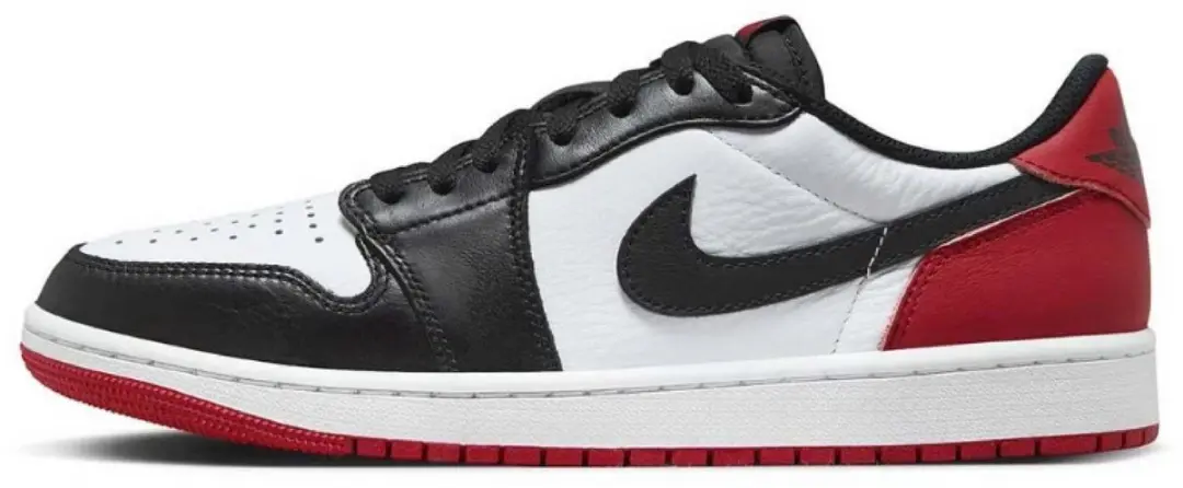 Jordan 1 Low OG 'Black Toe' (2023) maat 51.5.