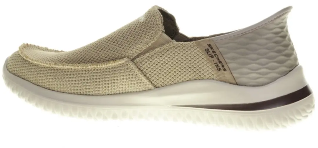 Skechers Slip-ins Delson 3.0 - Cabrino - Heren Instappers - Taupe - afbeelding 2 van 6