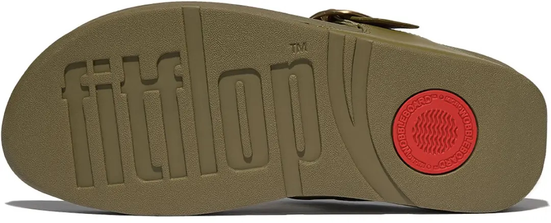 FitFlop Lulu ES8 Camo-Green - Damen Flip Flops - 41
